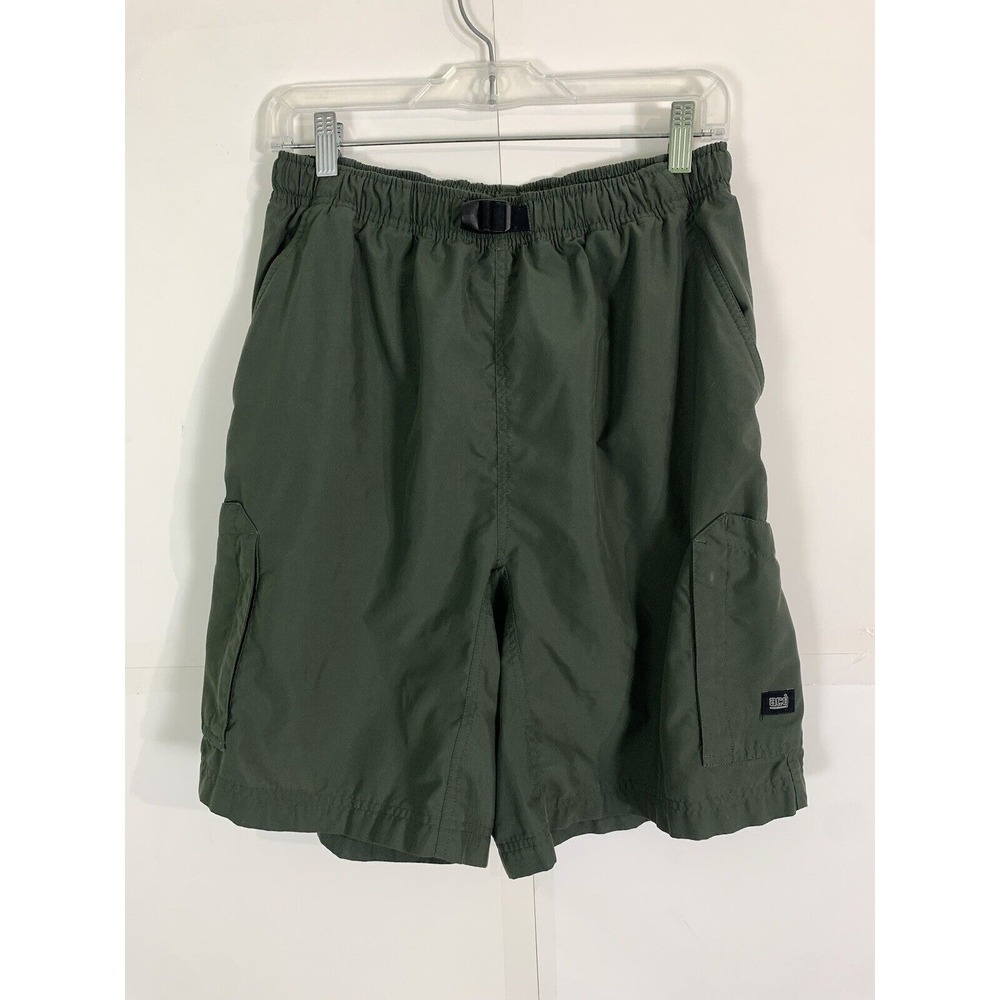 Vintage Nike ACG Shorts Mens Large Green Hiking Outdoor Cargo Drawstring Y2K
